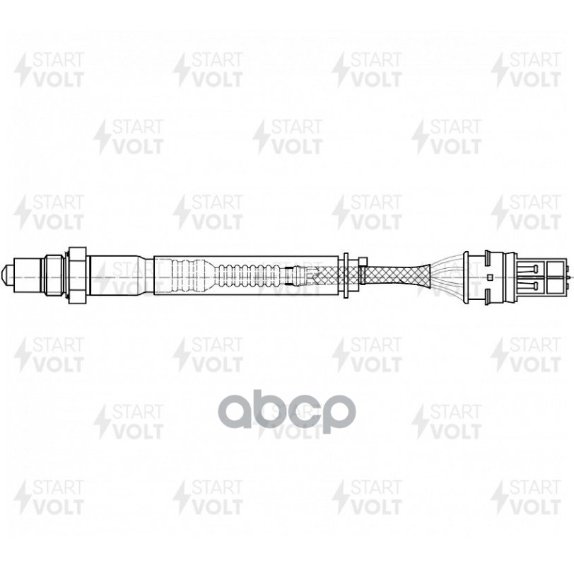 Датчик кисл. для а/м BMW 5 E60 (03-) 2.5i/3.0i/3 E90 (05-) 2.0i 470 мм после кат. (VS-OS 2626) STARTVOLT арт. VS-OS2626