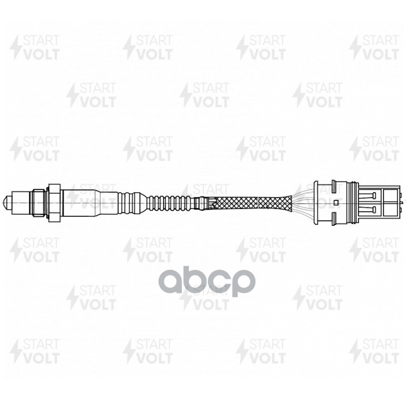 Датчик кисл. для а/м BMW 5 E60 (03-) 2.5i/3.0i второй 380 мм после кат. STARTVOLT VS-OS 2628 STARTVOLT арт. VS-OS 2628