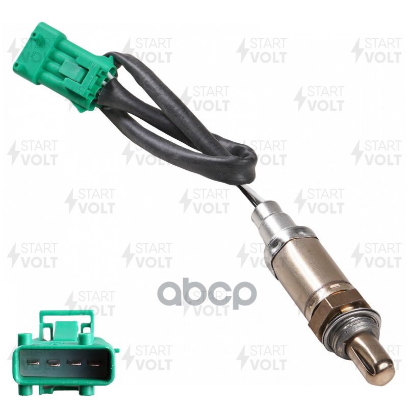Датчик кисл. для а/м Lifan Solano (10-) 1.6i зелёный разъём (VS-OS 3000) STARTVOLT арт. VSOS3000