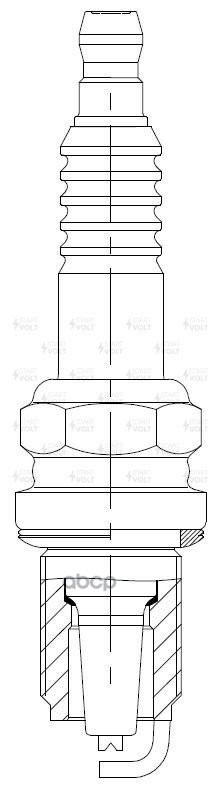 Свеча зажигания для а/м Лада Vesta (15-)/X-Ray (15-) 1.8i 16 клап. (кмпл. 4шт) (VSP 0014) STARTVOLT арт. VSP0014
