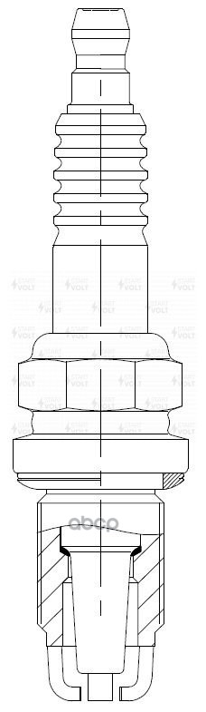 Свеча зажигания для а/м Renault Logan (04-) 1.4i/1.6i/Duster (10-) 1.6i/2.0i (кмпл. 4шт) (VSP 0020) STARTVOLT арт. VSP0020