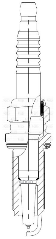 Свеча зажигания для а/м Nissan Qashqai J10 (06-)/X-Trail T31 (07-) 2.0i Pt+Pt (кмпл. 4шт) (VSP 0051) STARTVOLT арт. VSP0051