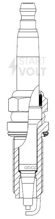 Свечи зажигания для а/м Peugeot 207 06-/Citroen C3 I 03- 1.4i кмпл. 4шт. VSP 0054 STARTVOLT арт. VSP0054
