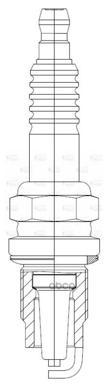 Свеча зажигания для а/м Лада Largus (12-)/Renault Logan (04-) CNG/LPG (VSP 0117) STARTVOLT арт. VSP0117