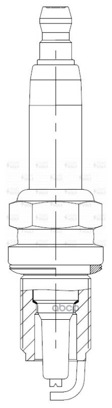 Свеча зажигания для а/м Chevrolet Cruze (09-) 1.6i/1.8i (VSP 0502) STARTVOLT арт. VSP0502
