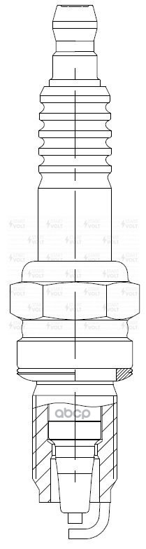 Свеча зажигания для а/м Chevrolet Spark M300 (11-) 1.0i/Aveo T250 (08-) 1.2i (VSP 0506) STARTVOLT арт. vsp-0506