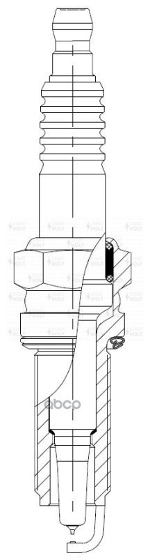 Свеча зажигания для а/м Hyundai Creta (16-)/ix35 (13-)/Kia Sportage (15-) 2.0i Ir+Pt (VSP 0804) STARTVOLT арт. VSP0804
