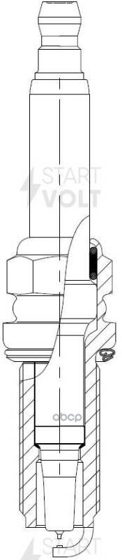 Свеча зажигания для а/м Land Rover Range Rover (09-)/Discovery (09-) 5.0i Ir+Pt STARTVOLT VSP 1008 STARTVOLT арт. VSP 1008