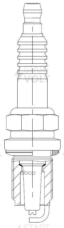 Свеча зажигания для автомобилей Nissan Primera P11 (96-) 2.0i STARTVOLT арт. VSP1413