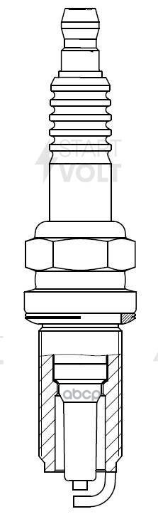 Свеча зажигания для а/м Nissan Note E11 (06-) 1.4i/Micra K12 (03-) 1.2i/1.4i (VSP 1422) STARTVOLT арт. VSP1422
