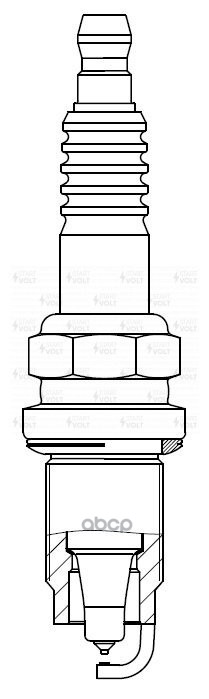 Свеча зажигания для а/м Nissan Sunny B14 (94-) 1.5i Pt (VSP 1432) STARTVOLT арт. vsp-1432