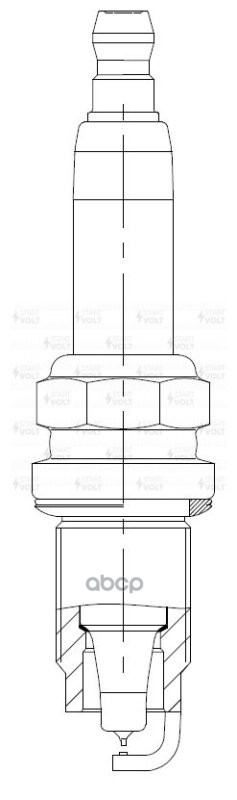 Свеча зажигания для а/м VAG Golf VI (08-)/Rapid (12-) 1.2TSI Ir+Pt (VSP 1805) STARTVOLT арт. VSP1805