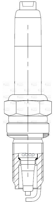 Свеча зажигания для а/м VAG Rapid (12-)/Golf VII (12-) 1.6i (VSP 1808) STARTVOLT арт. VSP1808