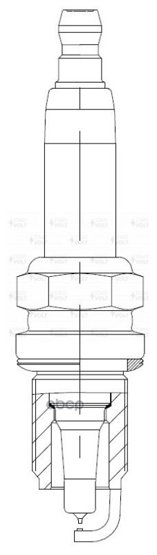 Свеча зажигания для а/м VAG Tiguan (08-)/Golf VI (08-) 1.4TSI Ir+Pt (VSP 1810) STARTVOLT арт. VSP1810