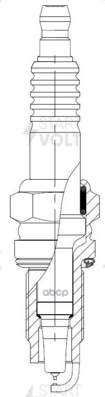 Свеча зажигания для а/м VAG Touareg I (02-)/Cayenne (02-) 3.2i Ir+Pt (VSP 1820) STARTVOLT арт. VSP1820