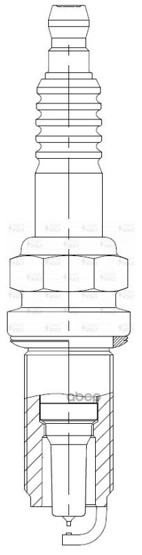 Свеча зажигания для а/м Toyota Camry V50 (11-)/Camry V70 (18-) 2.5i Ir+Pt (VSP 1904) STARTVOLT арт. VSP1904