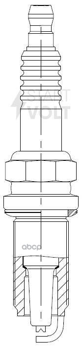 Свеча зажигания для а/м Toyota Land Cruiser Prado J120 (02-) 4.0i STARTVOLT VSP 1905 STARTVOLT арт. VSP 1905