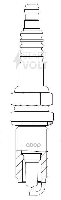 Свеча зажигания для а/м Subaru Forester SH (08-) 2.5T/Tribeca (07-) 3.6i Ir+Pt (VSP 2206) STARTVOLT арт. VSP2206