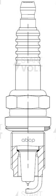 Свеча зажигания для а/м Honda Fit (07-)/Jazz III (08-) 1.5i Ir+Pt (VSP 2311) STARTVOLT арт. VSP2311