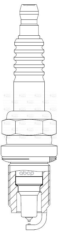 Свеча зажигания для снегоходов Ski Doo 800 E-TEC Pt+Pt (VSP 3502) STARTVOLT арт. VSP3502