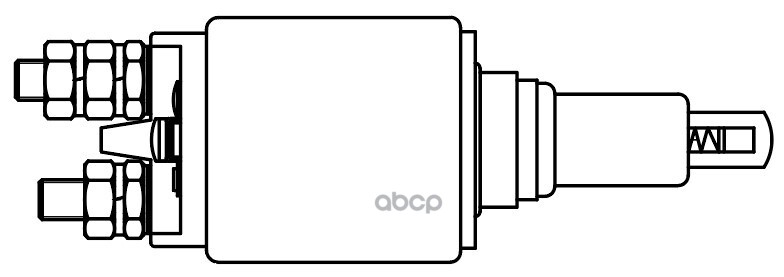 Реле втягивающее стартера для а/м DAF XF (12-) с дв. MX-13 355 (VSR 0714) STARTVOLT арт. VSR0714