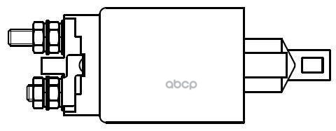 Реле втягивающее стартера для а/м Hyundai H-1 (00-)/Terracan (01-)/Mitsubishi Pajero II (90-) 2.5TDi STARTVOLT арт. VSR0845