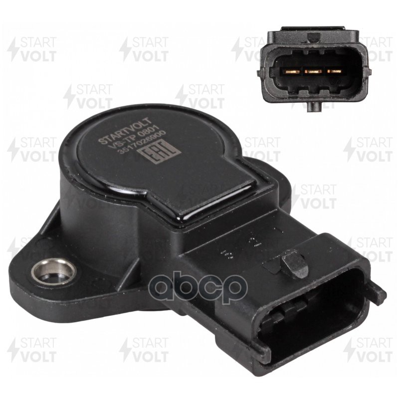 Датчик пол. дросс. засл. для а/м Hyundai/KIA Getz (02-)/Accent III (05-)/Rio II (05-) (VS-TP 0801) STARTVOLT арт. VSTP0801