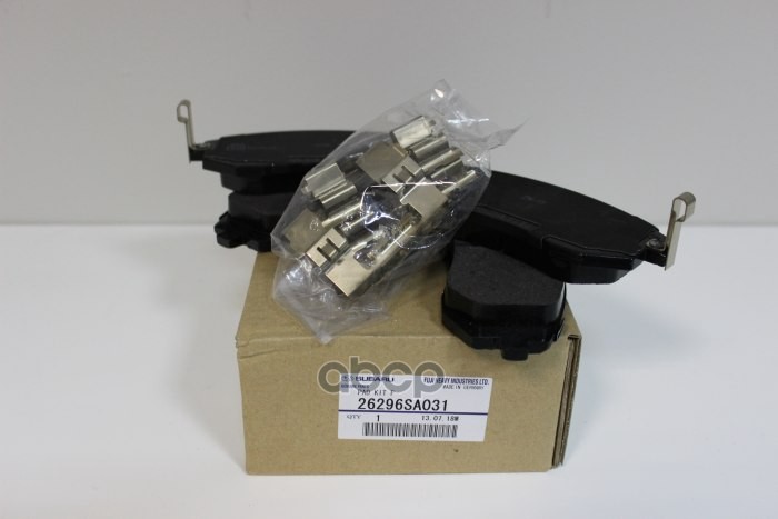 Колодки Тормозные Передние SUBARU арт. 26296sa031