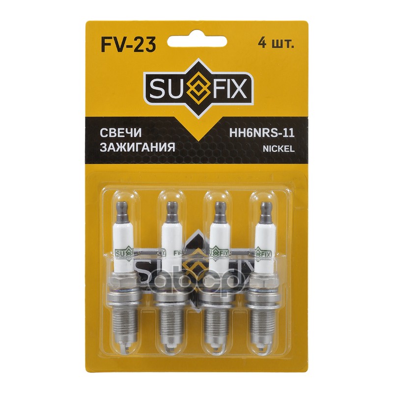 Свеча зажигания HH6NRS-11 SKODA Fabia I-II 1.2-1.6 03-14 / Octavia(1Z) 1.4 04-13 / Rapid 1.2 12-15 / Roomster 1.2-1.6 06-15, ...