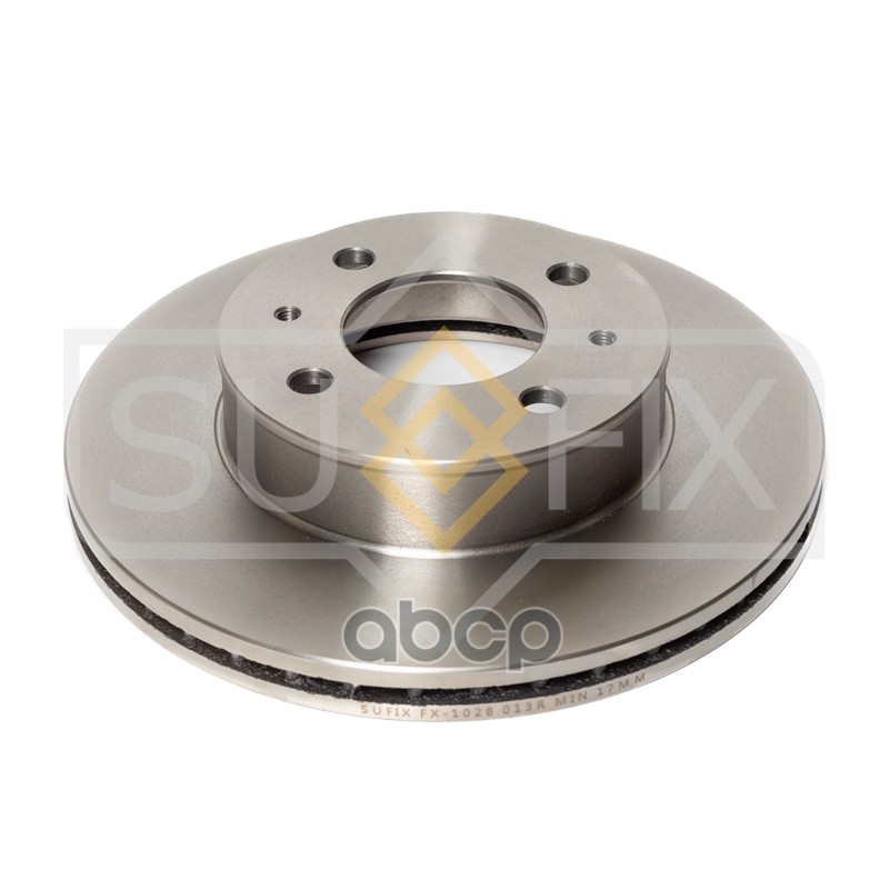 Диск тормозной передний (241x19) HYUNDAI Accent(LC) 1.3-1.6 00-05 FX-1028 SUFIX арт. FX-1028