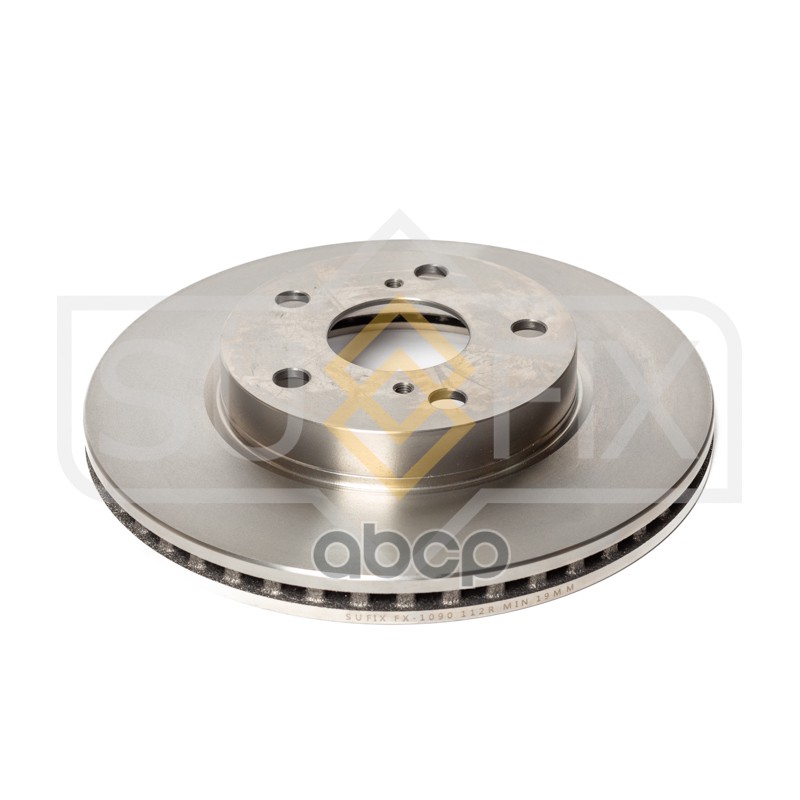 Диск тормозной передний (275x22) TOYOTA Auris(E150) 1.33-1.8 07 / Corolla(E150/E180) 1.33-1.8 07  FX-1090 SUFIX арт. FX-1090