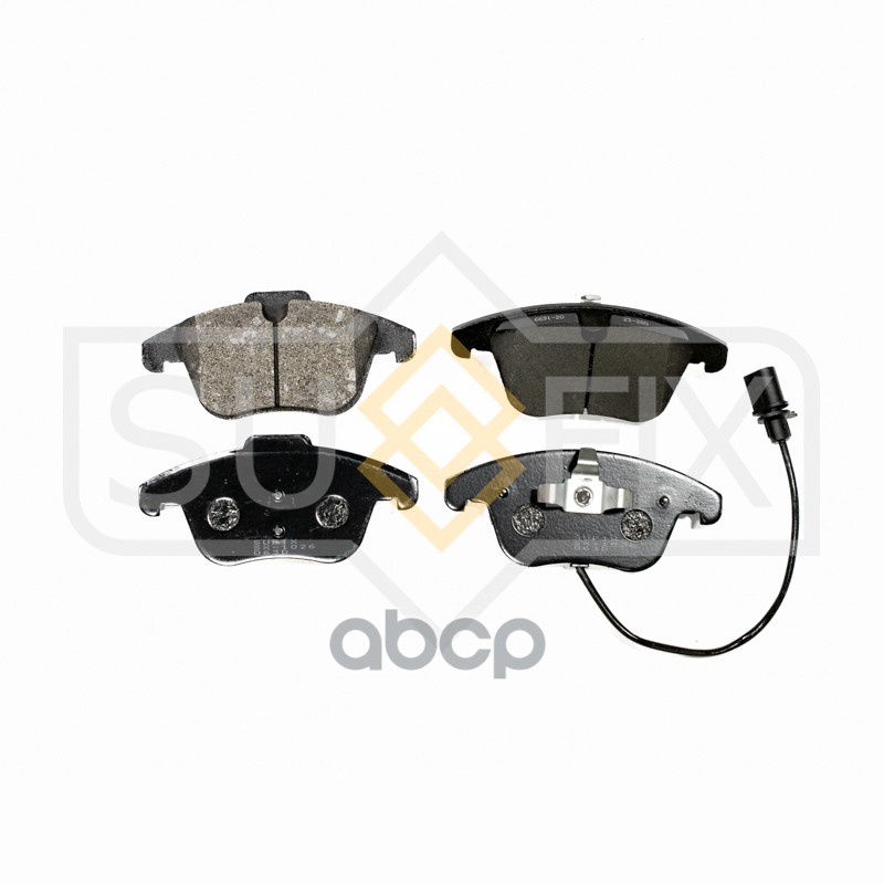 Колодки Тормозные Дисковые | Перед Прав/Лев | SUFIX арт. SX1026