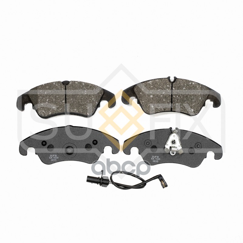 Колодки Тормозные Дисковые | Перед Прав/Лев | SUFIX арт. SX1035