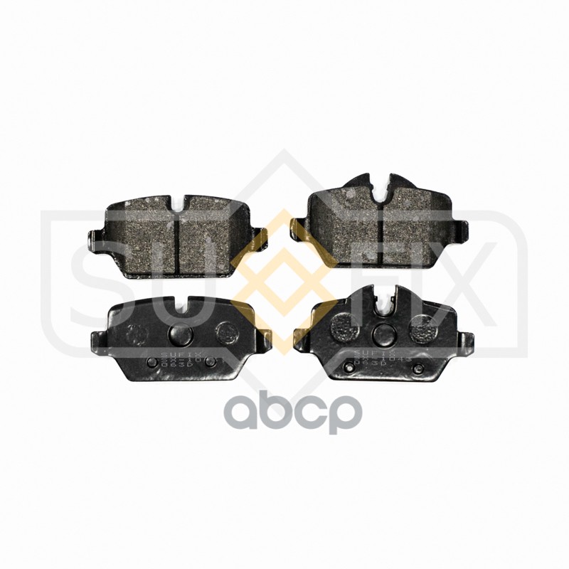 Колодки Тормозные Дисковые | Зад Прав/Лев | SUFIX арт. SX1043