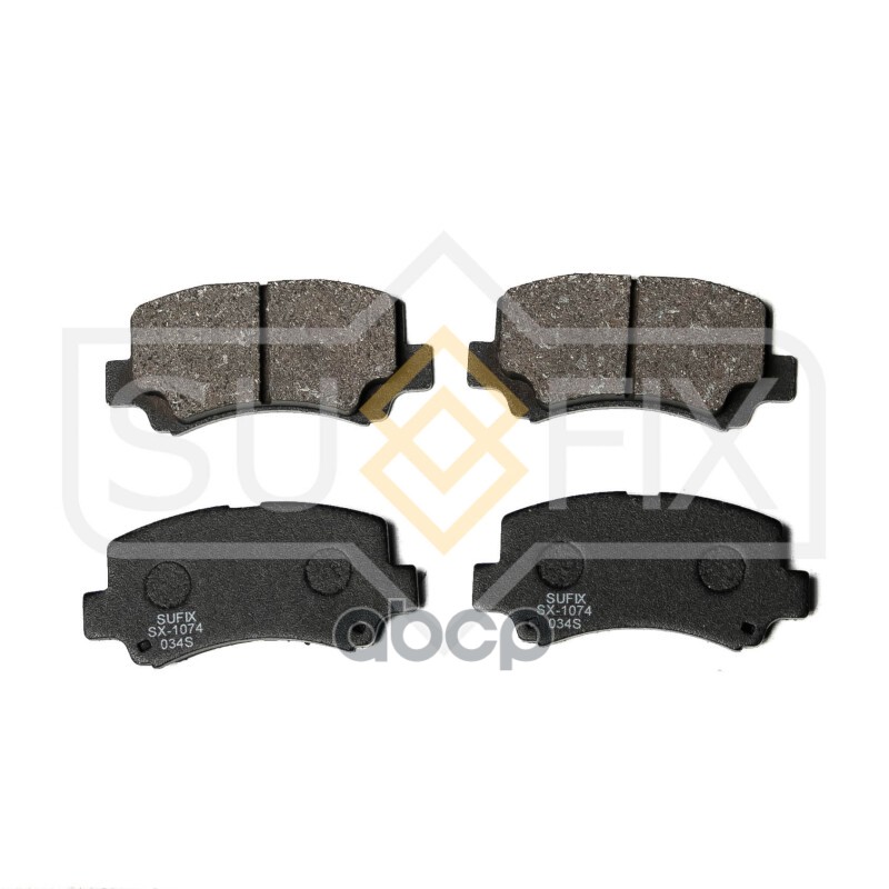 Колодки Тормозные Дисковые | Перед Прав/Лев | SUFIX арт. SX1074