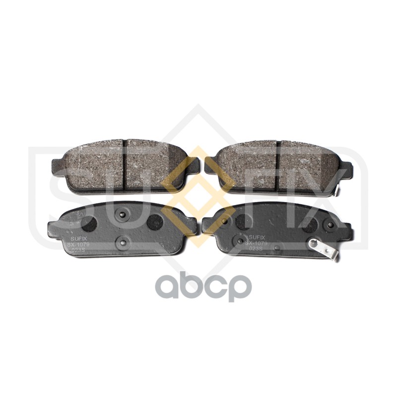 Колодки Тормозные Задние Chevrolet Cruze 09, Opel Astra J 1.3D-2.0D 09 Sx-1079 SUFIX арт. SX-1079