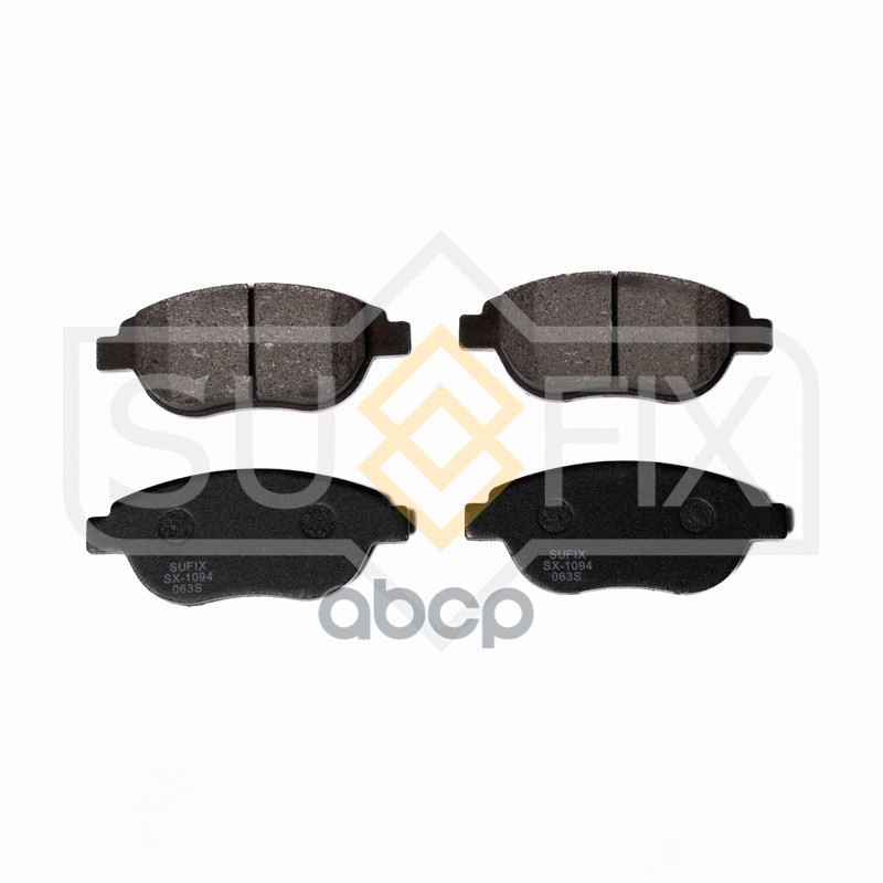 Колодки Тормозные Передние Citroen Berlingo/C3 02 / Xsara 99, Peugeot 207 06 / 307 02 Sx-1094 SUFIX арт. SX-1094