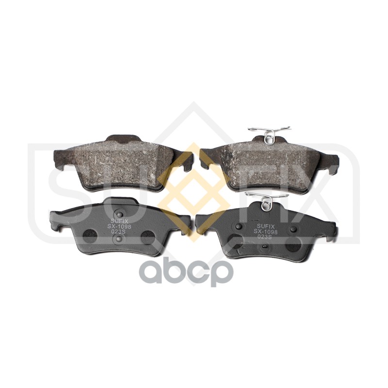 Колодки Тормозные Задние Citroen C5 08, Jaguar Xf I 08 / Xj 09-15 / Xk Ii 06-14, Ford Focus Ii 05 / Focus C-Max 03, Mazda 3/5...