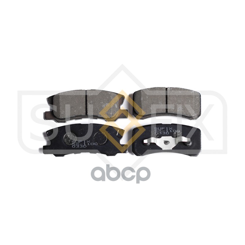 Колодки тормозные задние CITROEN C-Crosser 07, MITSUBISHI Pajero 2.5-3.8 00 / Pajero Sport 97 / Outlander XL 07, PEUGEOT 4007...