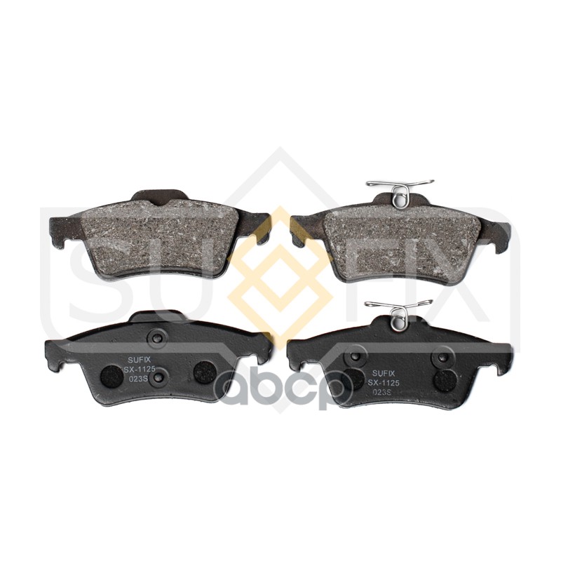 Колодки Тормозные Задние Ford Focus Iii 10 / C-Max Ii 10 Sx-1125 SUFIX арт. SX-1125