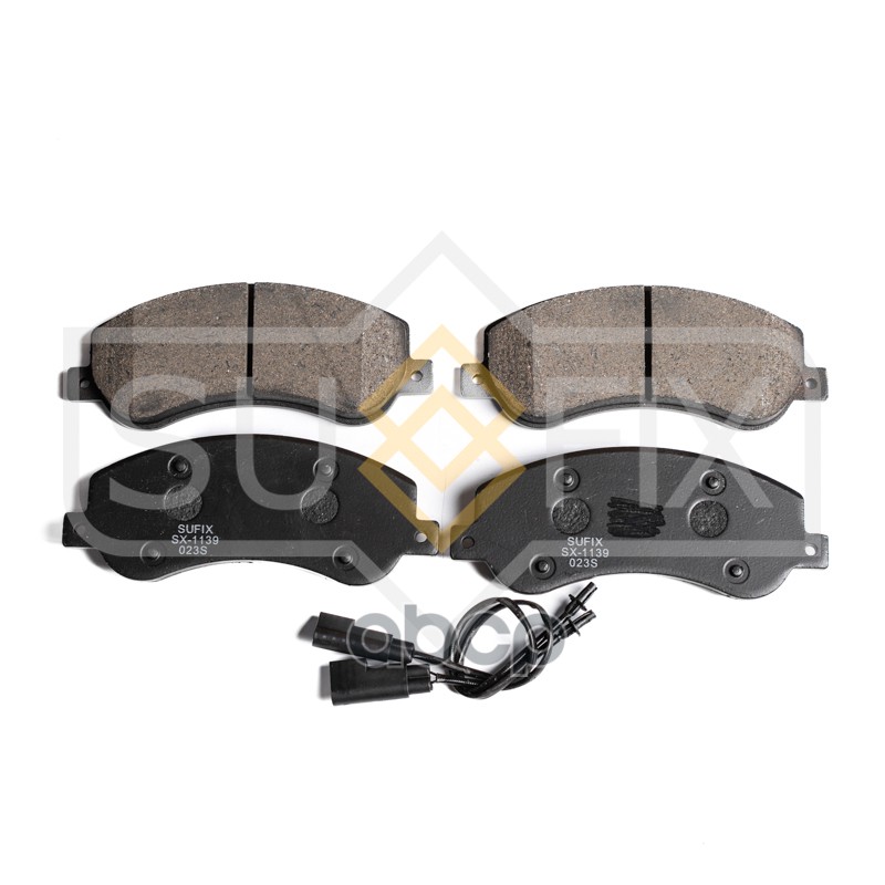 Колодки Тормозные Передние Ford Transit 06 / Transit Bus 06 / Transit Tourneo 06 Sx-1139 SUFIX арт. SX-1139