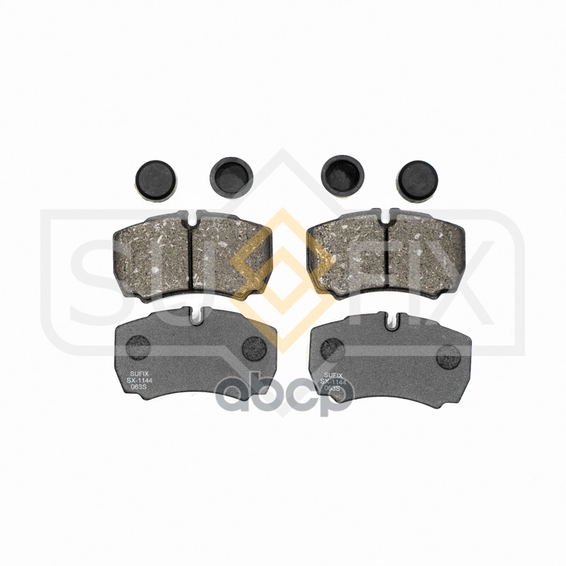 Колодки Тормозные Дисковые | Зад Прав/Лев | SUFIX арт. SX1144