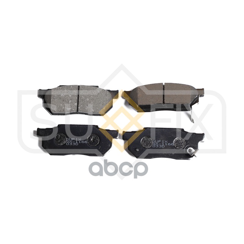 Колодки Тормозные Дисковые | Перед Прав/Лев | SUFIX арт. SX1166