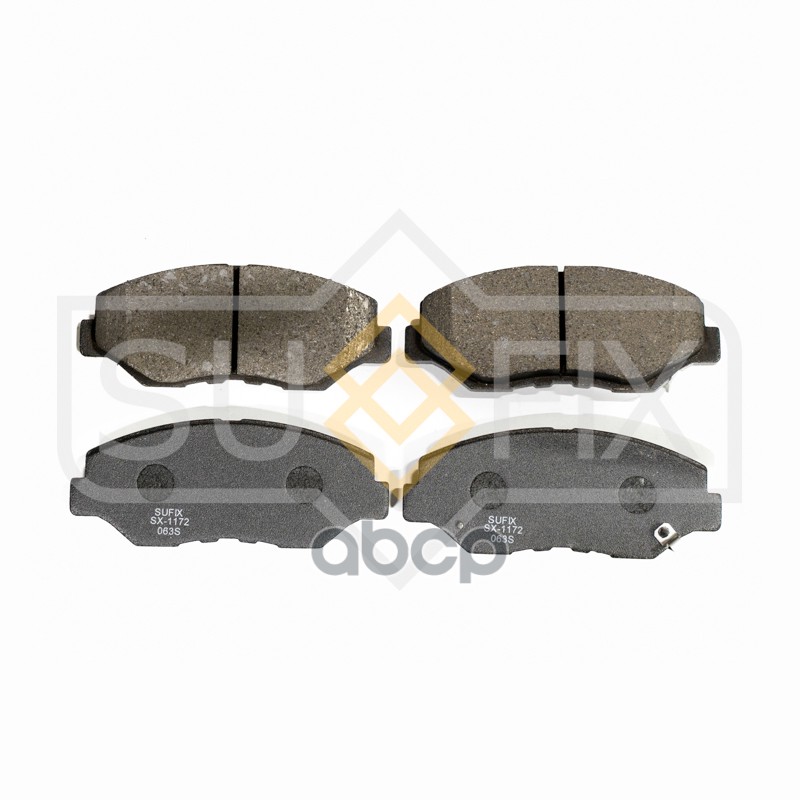 Колодки Тормозные Дисковые | Перед Прав/Лев | SUFIX арт. SX1172