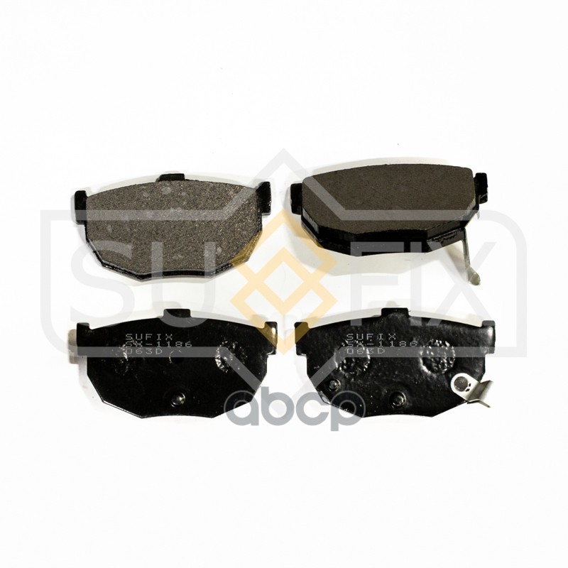 Колодки Тормозные Дисковые | Зад Прав/Лев | SUFIX арт. SX1186