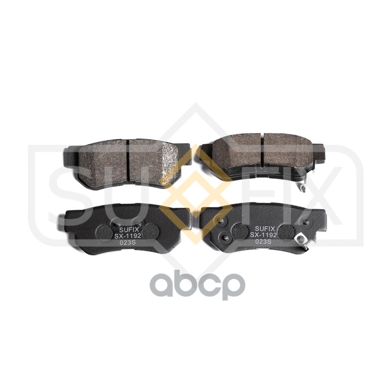 Колодки тормозные задние HYUNDAI Elantra(HD) 06 / Sonata 98 / Matrix 01 / Getz 01 / Santa Fe 01-06/Matrix 05 / Tucson 04, KIA...