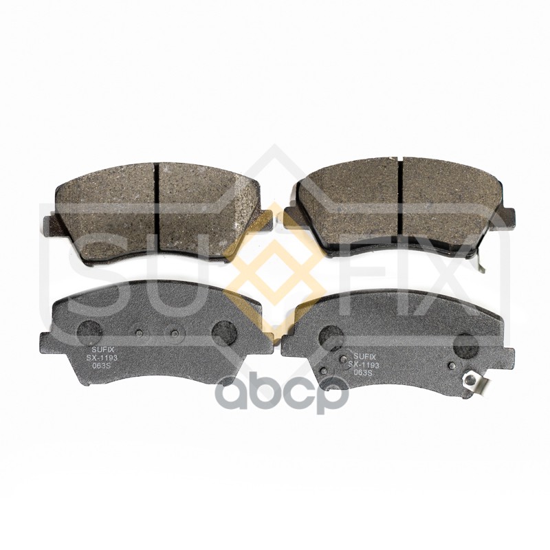Колодки Тормозные Дисковые | Перед Прав/Лев | SUFIX арт. SX1193