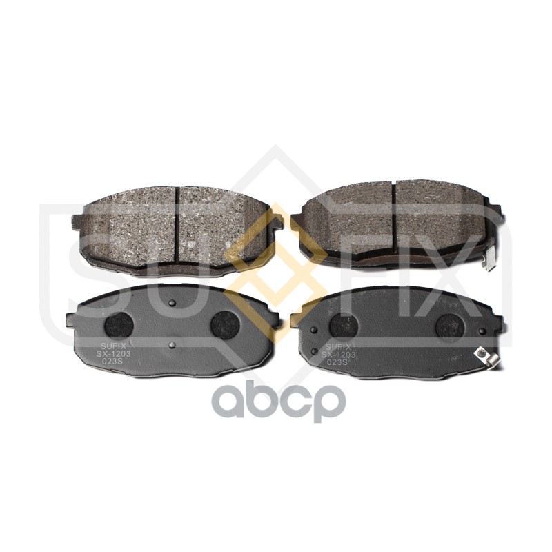 Колодки Тормозные Передние Hyundai I30, Kia Carens 02 / Ceed/Pro Ceed/Cerato 08 Sx-1203 SUFIX арт. SX-1203