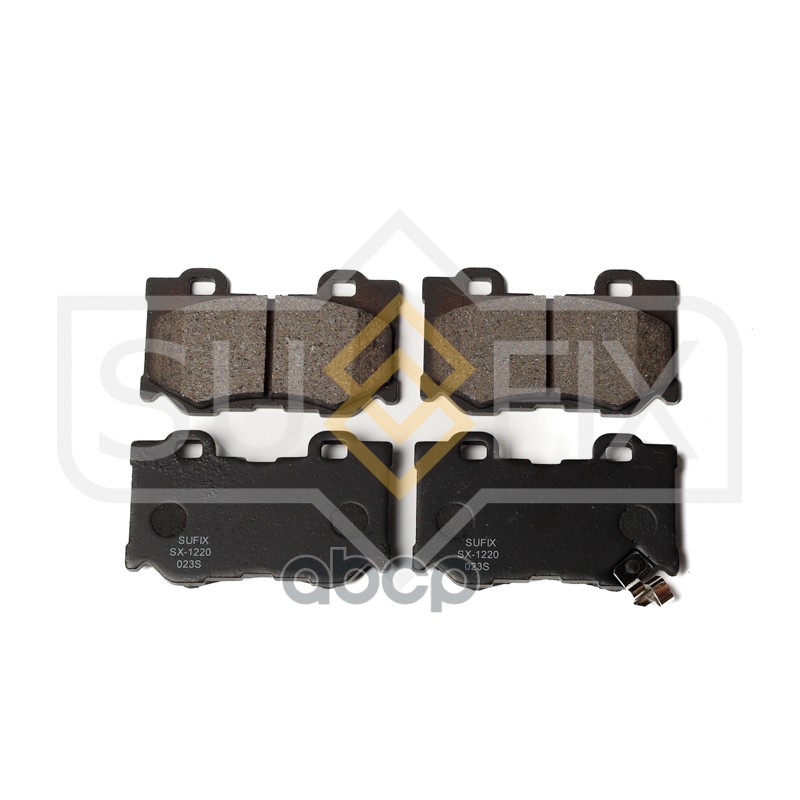 Колодки Тормозные Дисковые | Зад Прав/Лев | SUFIX арт. SX1220