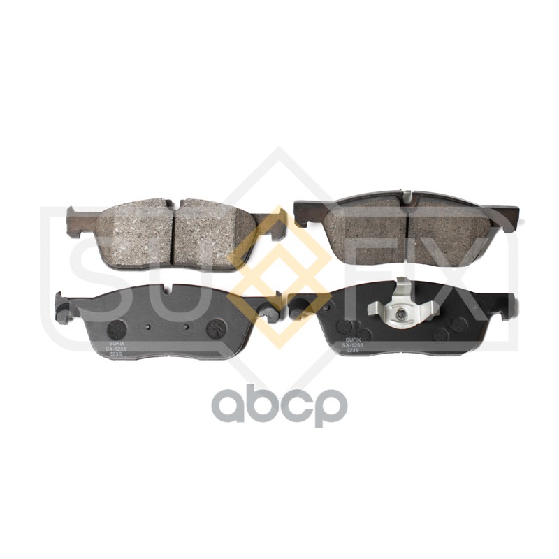 Колодки Тормозные Дисковые | Перед Прав/Лев | SUFIX арт. SX1255